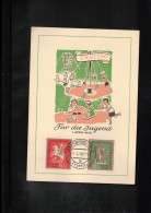 Saar 1958 Fuer Die Jugend - Volkslieder FDC - FDC