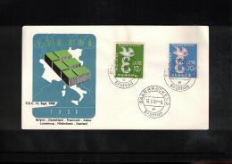 Saar 1958 Europa Cept FDC - FDC