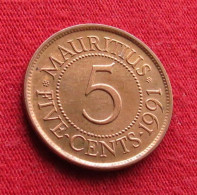 Mauritius 5 Cents 1991 KM# 52 *VT Mauricia Maurice - Mauricio