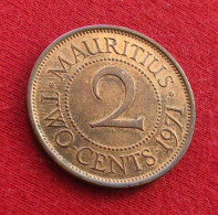 Mauritius 2 Cents 1971 KM# 32 *VT Mauricia Maurice - Mauritius