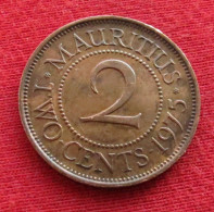 Mauritius 2 Cents 1975 KM# 32 *VT Mauricia Maurice - Mauritius