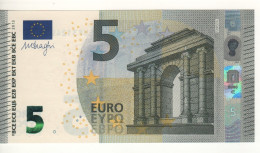 5 EURO  "France"   DRAGHI   U 005 D6    UF3124936861  /  FDS - UNC - 5 Euro