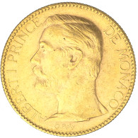 Monaco-100 Francs Or Albert I 1904 Paris - 1819-1922 Honoré V, Charles III, Albert I