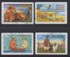 AUSTRALIA 1996 50th ANNIVERSARY OF CHILDREN'S BOOK COUNCIL AWARDS. SET  VFU - Used Stamps