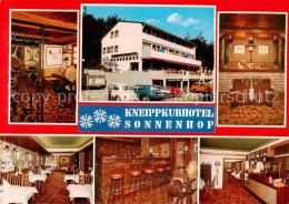 73873603 Bad Marienberg Kneippkurhotel Sonnenhof Gastraeume Bar Teilansichten Ba - Bad Marienberg