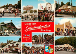 73873449 Straubing Gaeubodenfest Jahrmarkt Teilansichten Straubing - Straubing