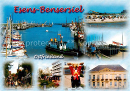 73839488 Bensersiel Yachthafen Strand Ortspartie Rathaus  Bensersiel - Esens