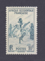 1947 French Occidentale Africa 34 Culture Of Africa - Ungebraucht