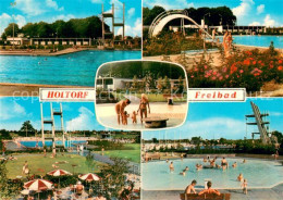 73732635 Holtorf Weser Freibad Sprungturm Holtorf Weser - Nienburg