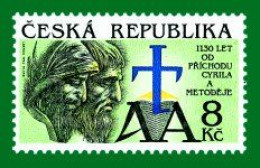 ** 11 Czech Republic St Cyril And Methodeus 1993 Joint Issue - Cristianismo