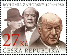 ** 1135 - 6 Czech Republic B. Zahorsky And J. Sejbalova 2021 Actors - Theater