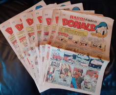 7 Journaux - Hardi Présente DONALD - 1947 - BD - N° : 16 à 22 - - A