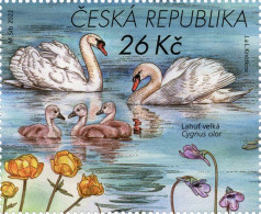 ** 1168 Czech Republic Macha's Region 2022 Swan - Cigni