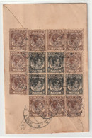Straits Settlements King George VI Th Multiple  Stamps On Cover With Censor Cancellation From Penang To India 1941(ss13) - Straits Settlements