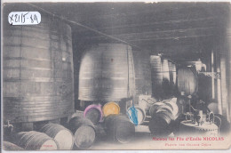 RIVESALTES- MAISON LES FILS D EMILE NICOLAS- PARTIE DES GRANDS CHAIS - Rivesaltes