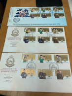 Hong Kong Stamp Police X 3 FDC 1994 - FDC
