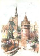 41269929 Tangermuende Zeichnung St. Stephans Kirche Tangermuende - Tangermuende