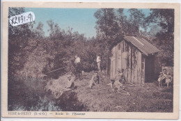 VERT-LE-PETIT- BORDS DE L ESSONNE- LES PECHEURS - Vert-le-Petit