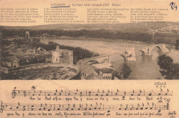 FRANCE - Avignon - Vue Sur Le Pont Saint Bénézet - Carte Postale Ancienne - Avignon