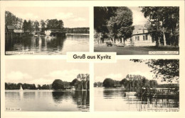 41269527 Kyritz HO Gaststaeee Waldhof Bootshaeuser Landungsbruecke Untersee  - Kyritz