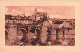 FRANCE - Limoges - Vue Sur Le Pont Saint Etienne Et La Cathédrale - LL - Carte Postale Ancienne - Limoges