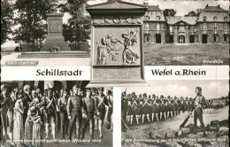 41268940 Wesel Rhein Schill-Denkmal Citadelle  Wesel - Wesel