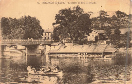 FRANCE - Besançon Les Bains - Le Doubs Au Pont De Bregille - Carte Postale Ancienne - Besancon