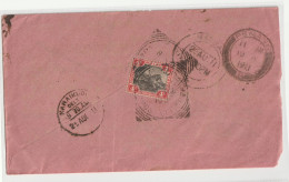 Malaya Federated Malay States Stamps On Cover With Registered  From Bagan Sarai To India With Square Cancellation (ss24) - Federated Malay States