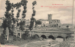 FRANCE - Perpignan - Pont De L'Ancienne Porte Canet  Démolie Et Eglise Saint Jacques - Carte Postale Ancienne - Perpignan