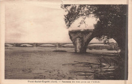 FRANCE - Pont Saint Esprit (Gard) - Panorama Des Trois Ponts Sur L'Ardèche - Carte Postale Ancienne - Pont-Saint-Esprit