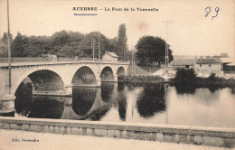 FRANCE - Auxerre - Vue Sur Le Le Pont De La Tournelle - Carte Postale Ancienne - Auxerre