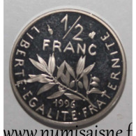 GADOURY 429a - 1/2 FRANC 1996 TYPE SEMEUSE - KM 931.1 - BE - 1/2 Franc