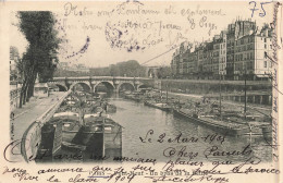 FRANCE - Paris - Pont Neuf - Un Bras De La Seine - Dos Non Divisé - Carte Postale Ancienne - Puentes