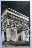 FRANCE - PARIS - L'Arc De Triomphe - 1961 - Paris By Night