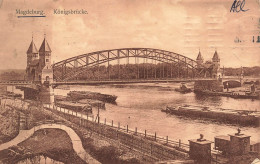 ALLEMAGNE - Magdeburg - Königsbrücke - Carte Postale Ancienne - Maagdenburg