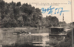 FRANCE - Puteaux - Bords De Seine - Le Transbordeur Du Cercle De La Société Sportive De L'Ile - Carte Postale Ancienne - Puteaux