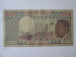 Rare! Gabon 1000 Francs 1978 Banknote,see Pictures - Gabun