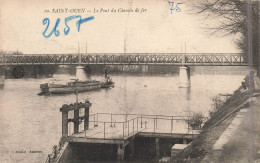 FRANCE - St Ouen - Le Pont Du Chemin De Fer - Carte Postale Ancienne - Saint Ouen