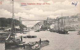 ETATS UNIS - Clifton - Suspension Bridge And Ferry -  Carte Postale Ancienne - Clifton