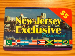 Prepaid Phonecard USA, IDT, New Jersey Exclusive - Autres & Non Classés