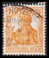 1917. SCHLESWIG. 7½ Pf Germania With Railway Cancel HAMBURG-HOYERSCHLEUSE BAHNPOST ZUG 1008.  - JF541753 - Schleswig-Holstein