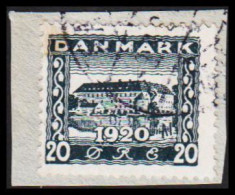 1920. Re-union. 20 Øre Blue-black. Variety AFA 113x. (Michel 111) - JF541759 - Gebraucht