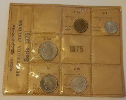 1975 - Italia Serietta Lire ---- - Set Fior Di Conio