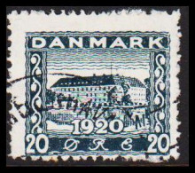 1920. Re-union. 20 Øre Blue-black. Variety AFA 113x. (Michel 111) - JF541761 - Gebraucht