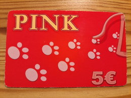 Prepaid Phonecard Spain, Pink - Autres & Non Classés