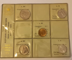 1975 - Italia Serietta Lire ---- - Mint Sets & Proof Sets