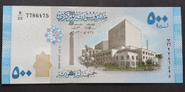 Billete De Banco De SIRIA - 500 Syrian Pounds, 2013  Sin Cursar - Syrien