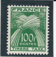 FRANCE  - TIMBRE TAXE  - YT N° 89 - NEUF  GOMME D ORIGINE AVEC  TRACE CHARNIERE * - BEL ETAT - BELLE COTE - 1960-.... Nuovi