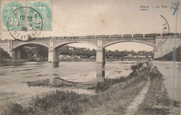 FRANCE - Melun - Le Pont  - Carte Postale Ancienne - Melun