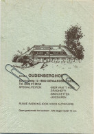 Geraardsbergen :  Oudenberghof    (    Formaat 15 X 10.5 Cm )   Van Oude Servette - Geraardsbergen